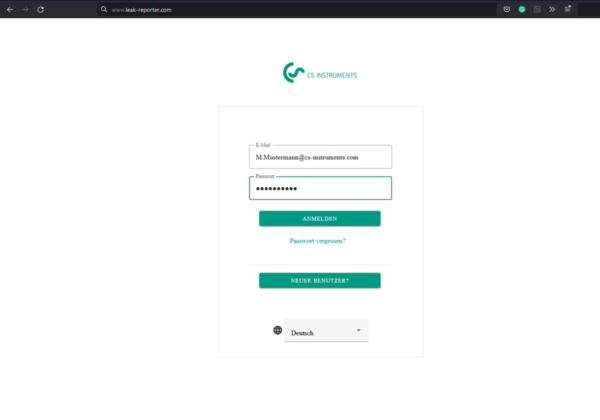 CS Leak Reporter V2 - phần mềm báo cáo cho LD 500/510 - Hình ảnh 2