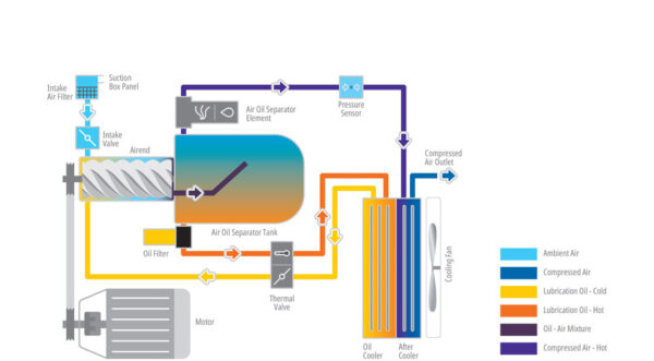 Máy nén khí trục vít EN 2.2-45 kW series - Hình ảnh 2
